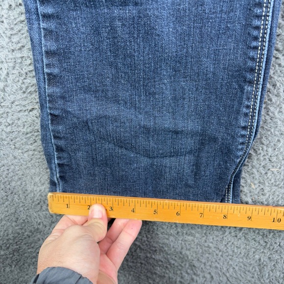 American Eagle Outfitters Womens Jeans Dark Wash Bootcut Stretch Size 4 - Picture 6 of 8